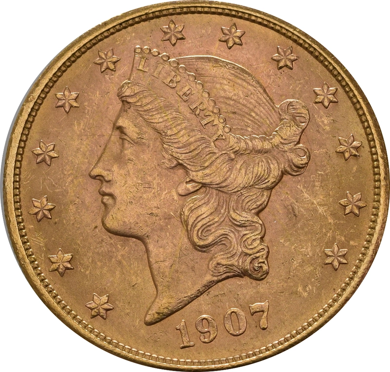 American Liberty Head Gold Double Eagle $20