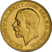 1931 Gold Sovereign Coin George V Melbourne