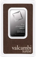 50g Platinum Bars