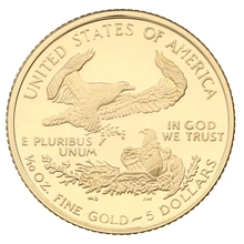 2005 Proof Gold Eagle 4 Coin Set Boxed