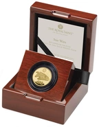 2024 1/4oz Millennium Falcon Star Wars Proof Gold Coin Boxed