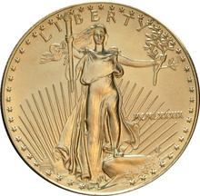 1989 1oz American Eagle Gold Coin