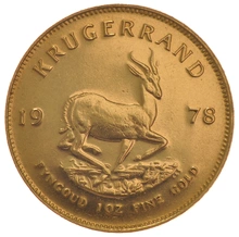 1978 Krugerrand Gold Coin 1oz