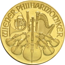1989 Austrian Gold Philharmonic Coin 1oz