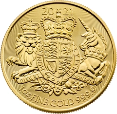 2021 Royal Arms 1oz Gold Coin