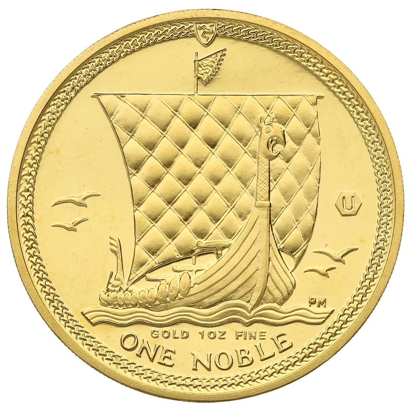 2009 Isle of Man Noble Gold Coin 1oz