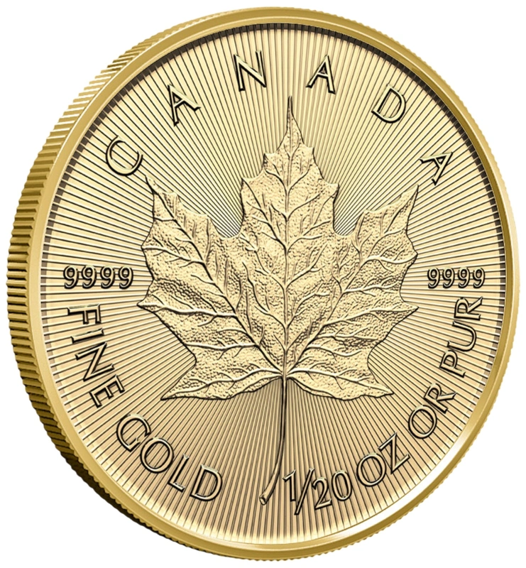 2026 1/20oz Canadian Maple Leaf Gold Coin