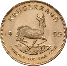 1995 Krugerrand Gold Coin 1oz