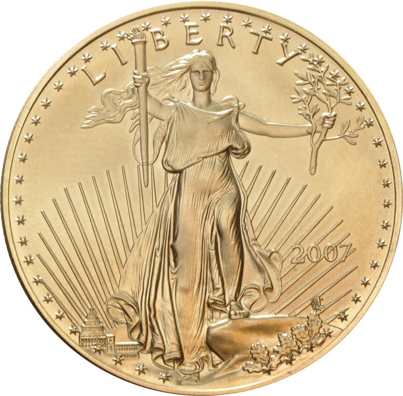 2007 American Eagle Gold Coin 1oz