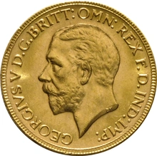 1931 Gold Sovereign Coin George V Perth