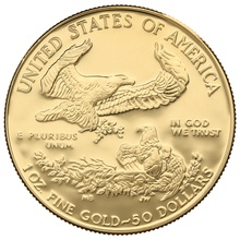1987 1oz PROOF American Eagle Gold Coin MCMLXXXVII