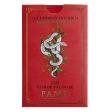 1oz Silver Bar 2025 Year of the Snake PAMP
