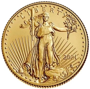 2021 1/4oz American Eagle Gold Coin Type II