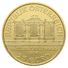 2019 1/4oz Austrian Gold Philharmonic Coin