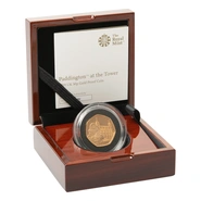 2019 Paddington at the Tower of London Fifty Pence 50p Proof Gold Coin Boxed