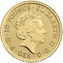 2022 1/10oz Gold Britannia Coin