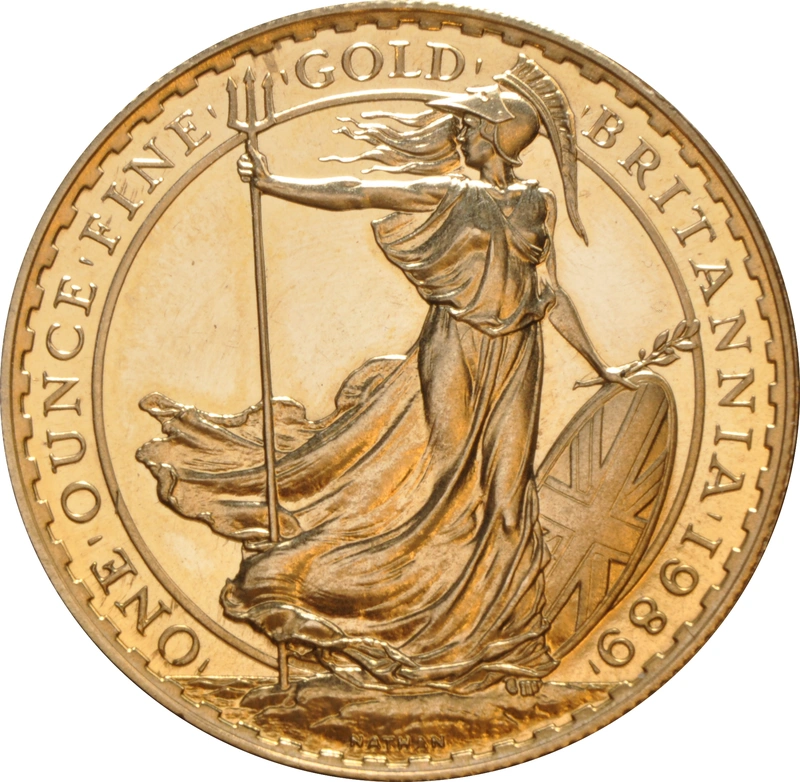 1989 Gold Britannia Coin 1oz