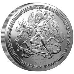 Isle of Man Silver Angel