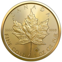 2021 1oz Canadian Maple Gold Coin