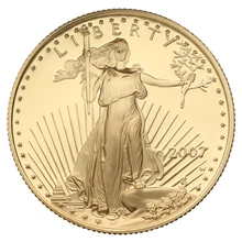 2007 Proof Gold Eagle 4 Coin Set Boxed