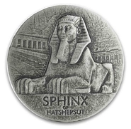 Egyptian Relics Sphinx of Hatshepsut Silver Coin 5oz
