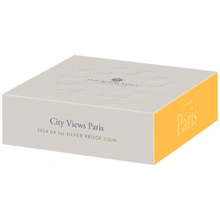 2024 City Views - Paris 1oz Proof Silver Coin Boxed