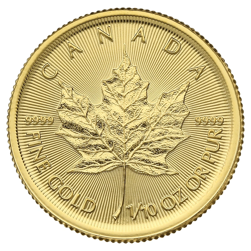 2019 Tenth Ounce Gold Maple