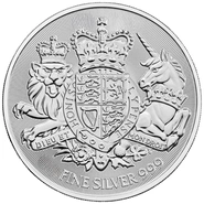 2025 Royal Arms Silver Coin 10oz