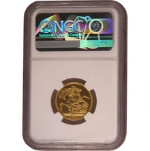 1911 Proof Gold Sovereign Coin NGC Proof Details
