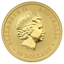 2011 1/4oz Australian Kangaroo Gold Nugget Coin