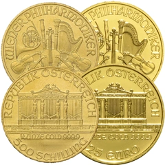 1/4oz Austrian Gold Philharmonic Coin Best Value