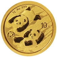 2022 1g Chinese Panda Gold Coin