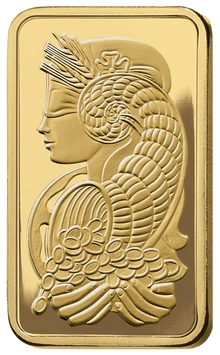 5 Tola Gold Bar PAMP Lady Fortuna Five