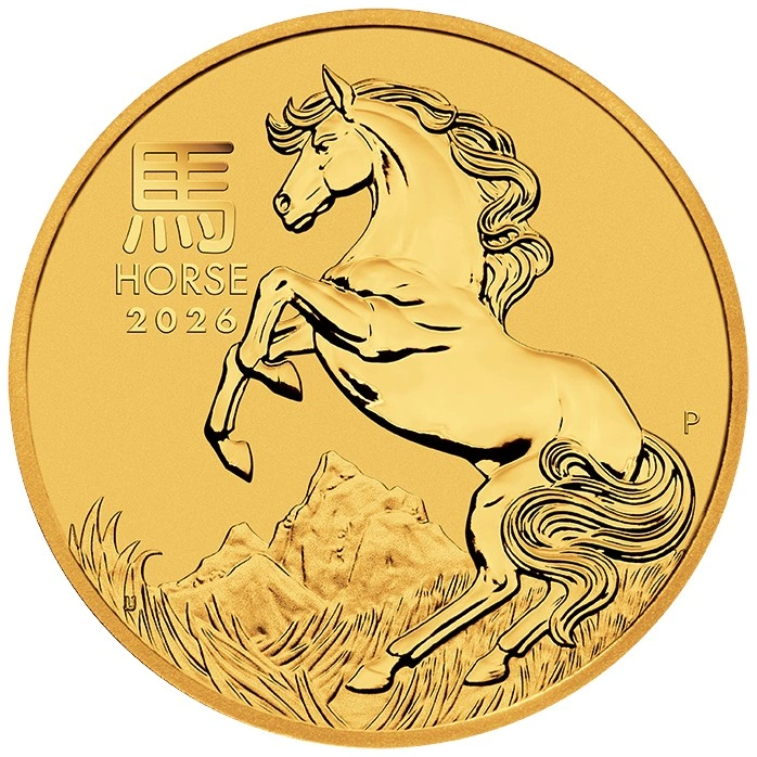 2026 1oz Perth Mint Year of the Horse Gold Coin