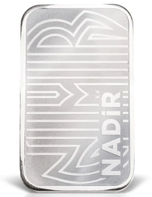 100g Silver Bar Nadir