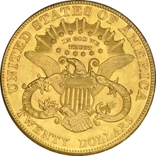 1904 $20 Gold Coin Double Eagle Liberty Head Philadelphia NGC MS63