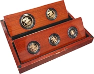 2016 Proof Gold Sovereign 5 Coin Set Butler Effigy Boxed