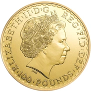 2014 Gold Britannia Coin 1oz Privy Horse Edge