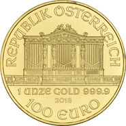 2018 Austrian Gold Philharmonic Coin 1oz