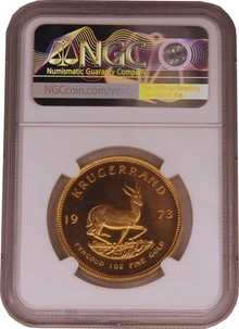 1973 Proof Krugerrand Gold Coin 1oz NGC PF66