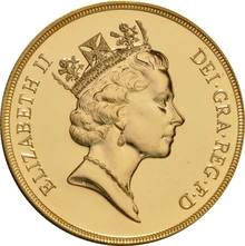 1995 Gold £5 Coin Brilliant Uncirculated