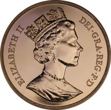 1987 Gold £5 Coin Brilliant Uncirculated Boxed
