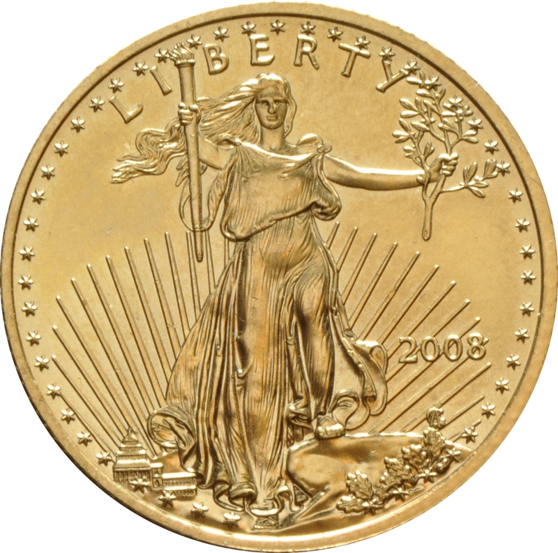 2008 1/4oz American Eagle Gold Coin