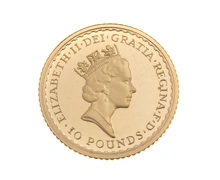 1994 Proof 1/10oz Gold Britannia Coin Boxed