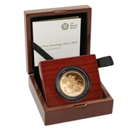 2018 Gold £5 Coin Brilliant Uncirculated Boxed