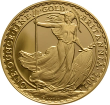 2002 Proof Gold Britannia 4 Coin Set Boxed