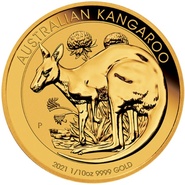 2021 Tenth Ounce Gold Australian Nugget