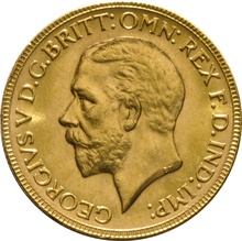 1931 Gold Sovereign - King George V - P