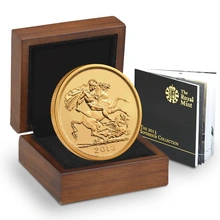 2013 Gold £5 Coin Brilliant Uncirculated Boxed