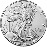 2020 American Silver Eagle Coin 1oz
